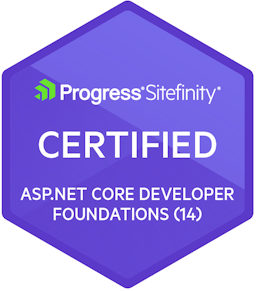 Certified Sitefinity Developer: Sitefinity ASP.NET Core Foundations (14)