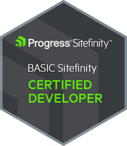 Certified Sitefinity Developer: Sitefinity Foundations (14)